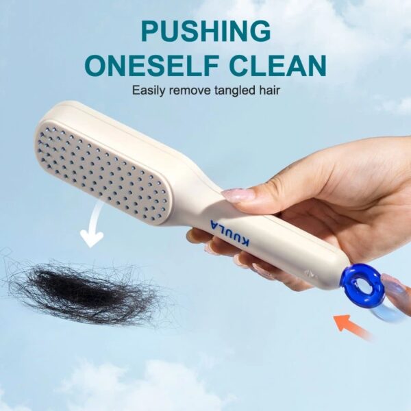 Self Cleaning Hair Brush - Image 3