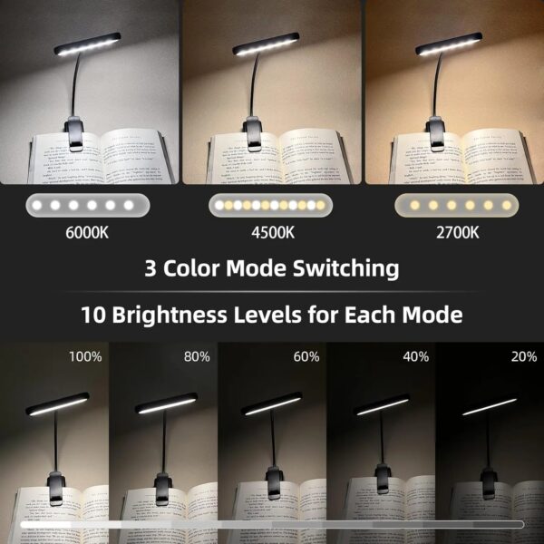 Adjustable LED Book Light - Image 5